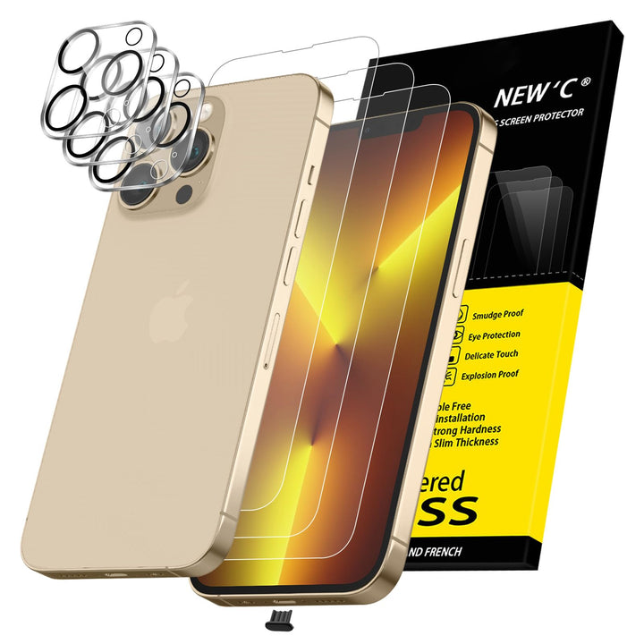 NEW'C Triple Shield: iPhone 16 Pro Protection Kit