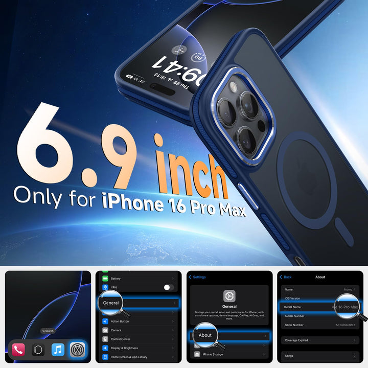 MagneFlex 3-in-1 iPhone 17 Pro Max Case - Red