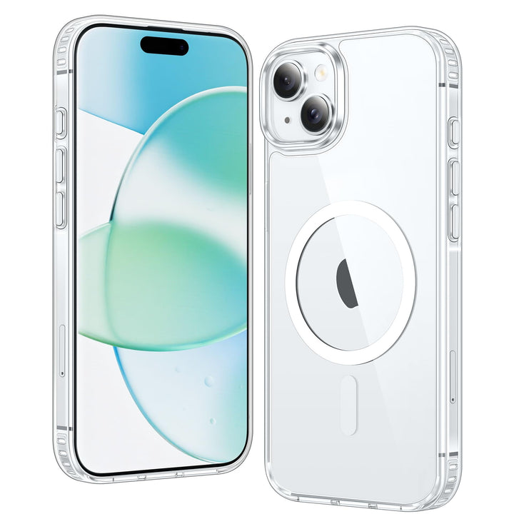 MaxGuard ClearShield: Magnetic Anti-Yellow iPhone Case