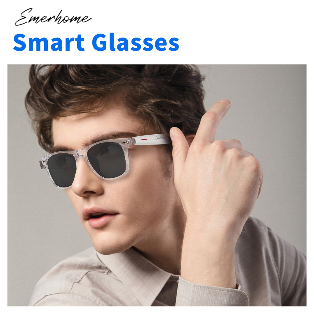 VoiceShield Touch: Smart UV Bluetooth Glasses