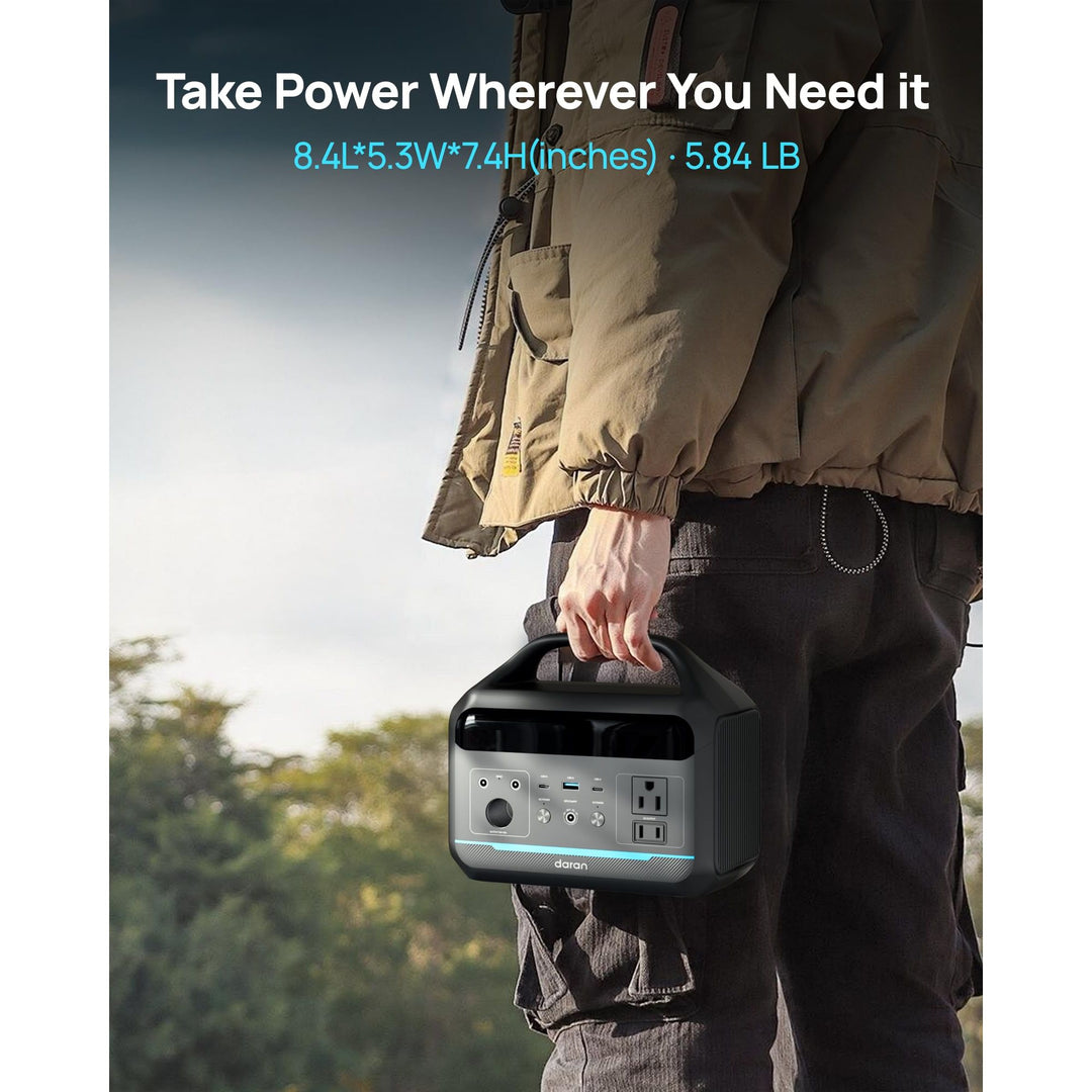 DaranPower 192Wh Solar Generator & Portable Charger
