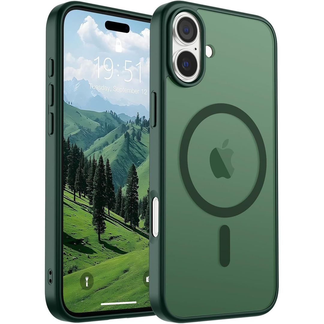 MagGuard Matte: iPhone 17 Pro Max Case - Blue Green