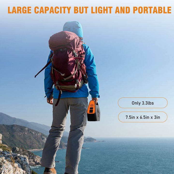 “SolarGo 97: Portable Power Hub for Adventure”