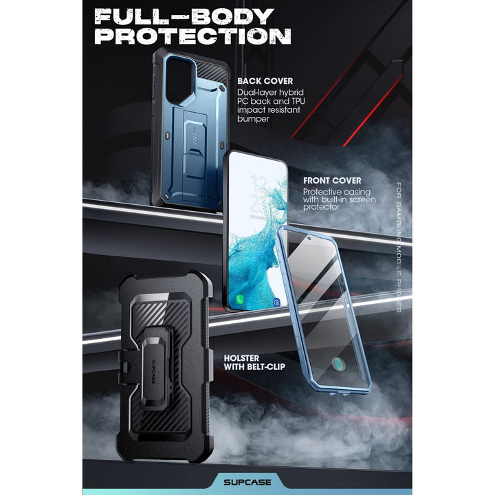 FrostBlue Unicorn Beetle Pro Case for Galaxy S23 Ultra - DOKUTRONIX