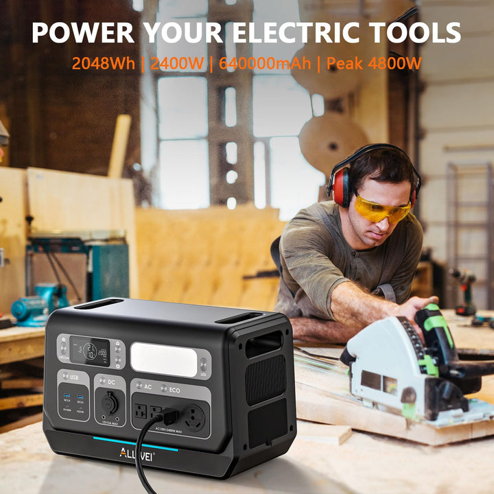 ALLWEI Solar Generator 280Wh