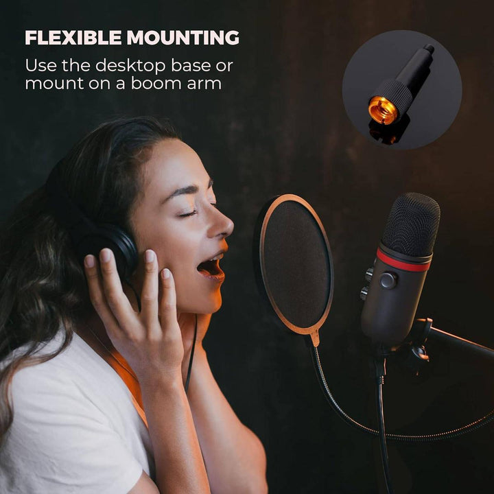 LumiVox Pro 2.0 LED Microphone - DOKUTRONIX