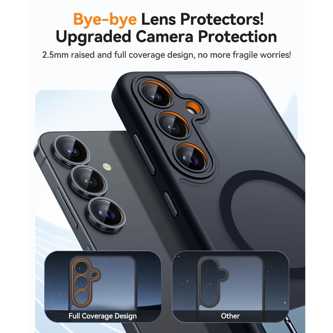 MagFlex Clear Case for Galaxy S25 Ultra with Kickstand - DOKUTRONIX