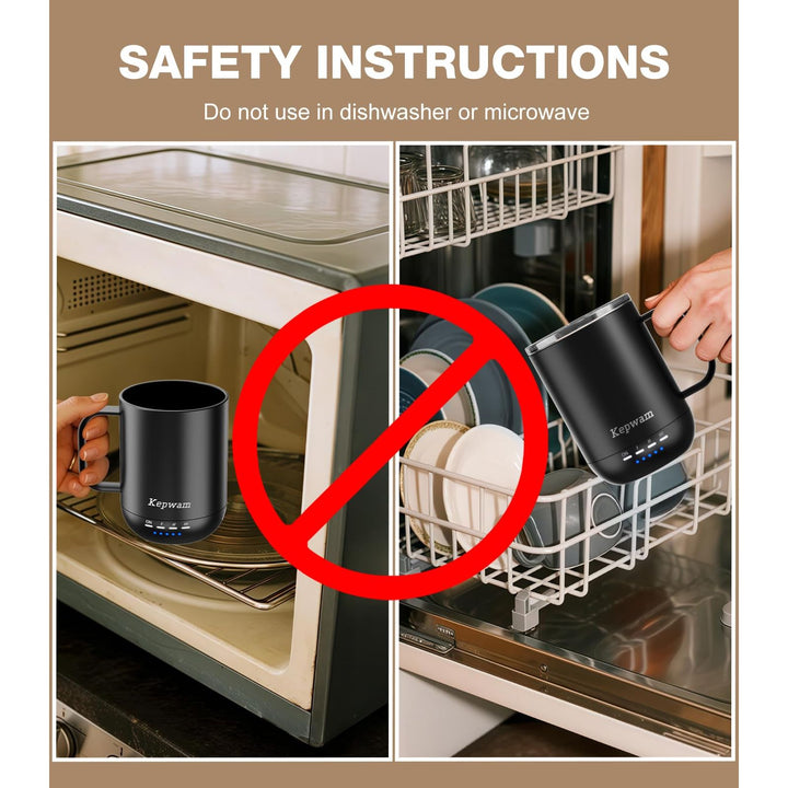 HeatMug Pro: Smart Self-Heating Coffee Cup