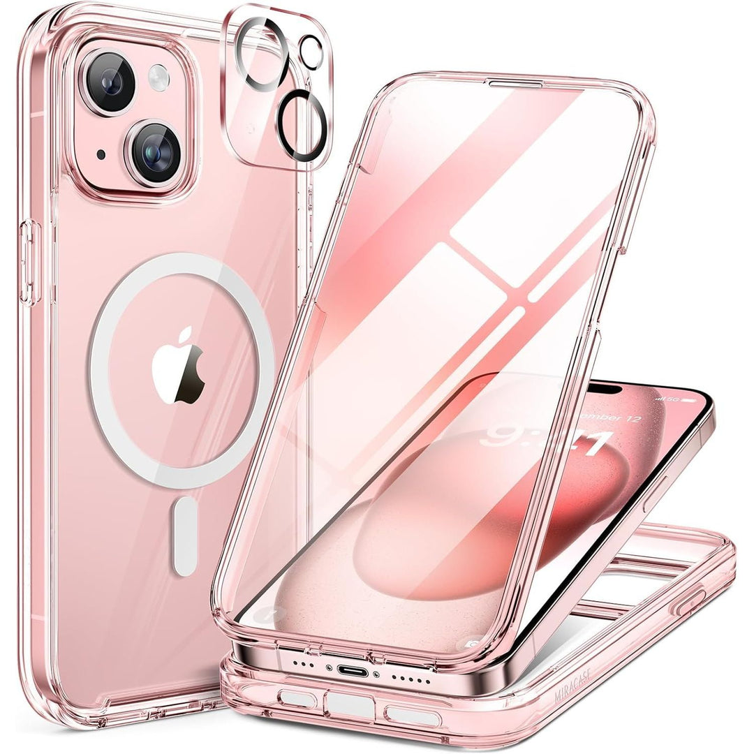 Miracase MagSafe Armor Case for iPhone 17 Pro Max Orange