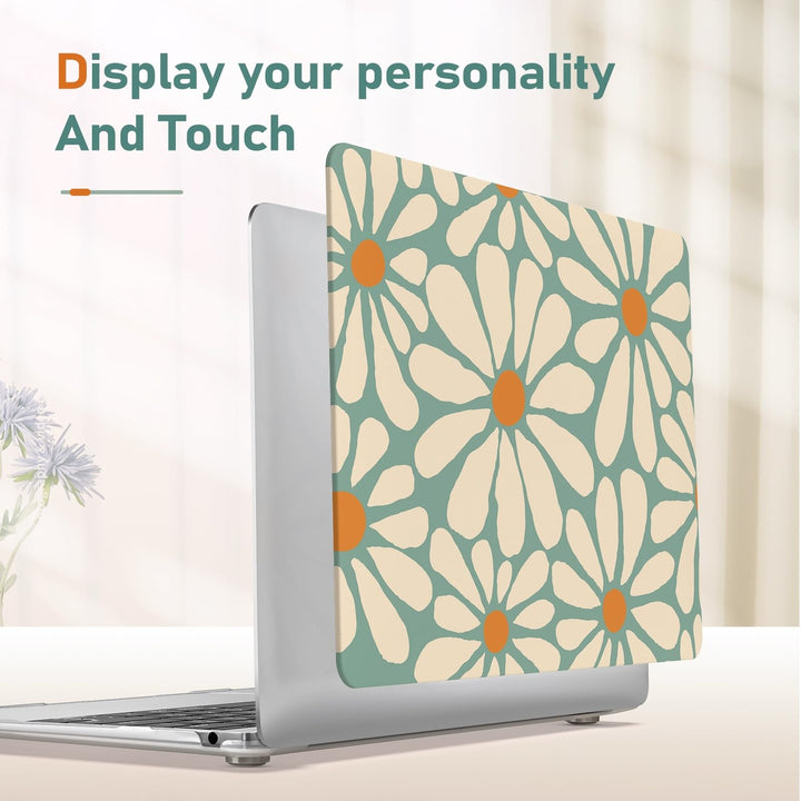 iLeadon Pink Floral MacBook Air 13 Case & Cover