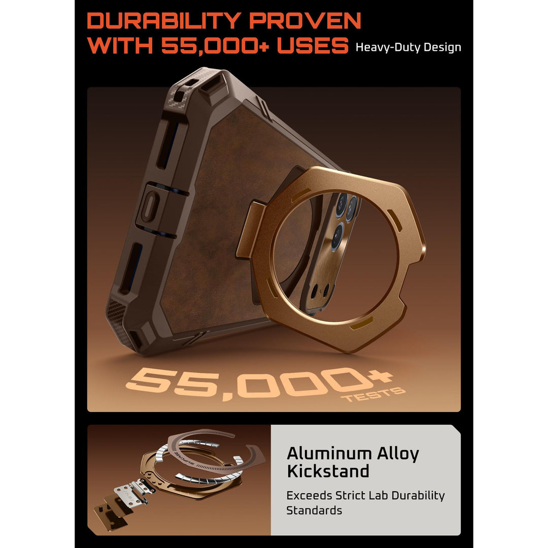 DesertGuard: MagSafe iPhone 17 Pro Max Case + Kickstand