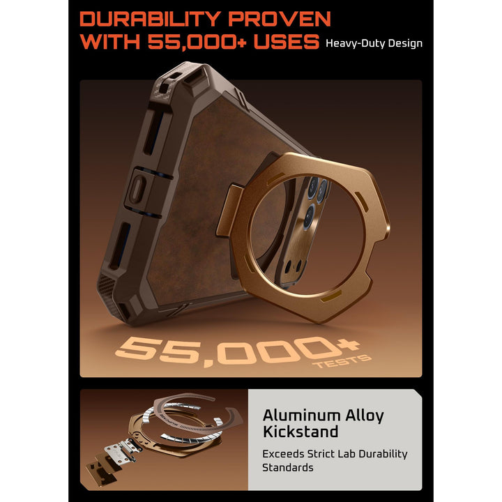 DesertGuard: MagSafe iPhone 17 Pro Max Case + Kickstand