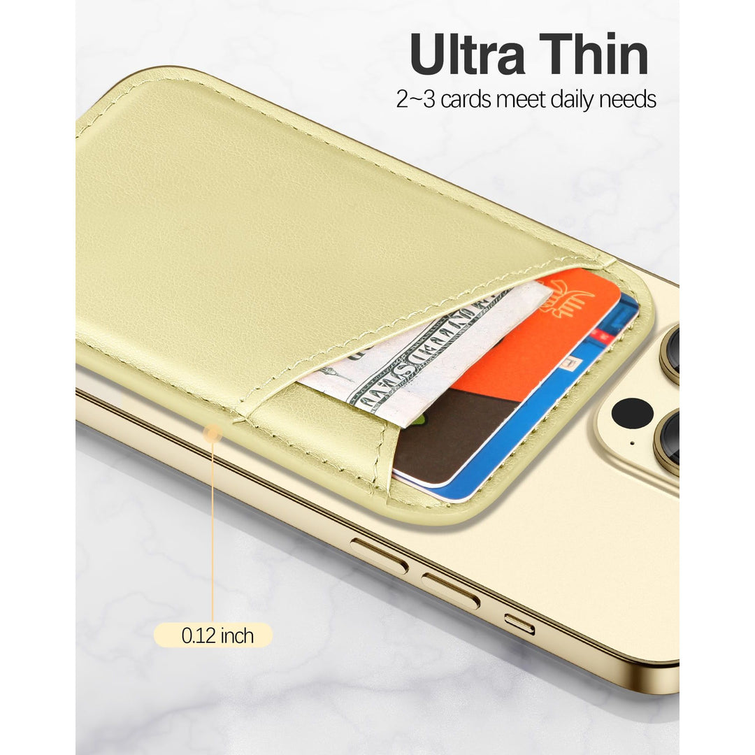 Miroddi MagSafe Leather Wallet - Ultra-Thin & RFID Blocker - DOKUTRONIX