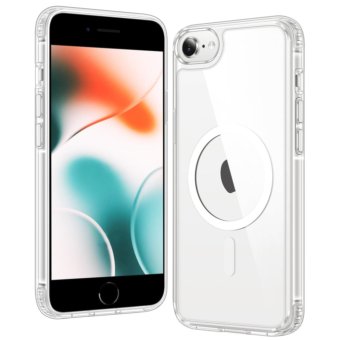 MaxGuard ClearShield: Magnetic Anti-Yellow iPhone Case