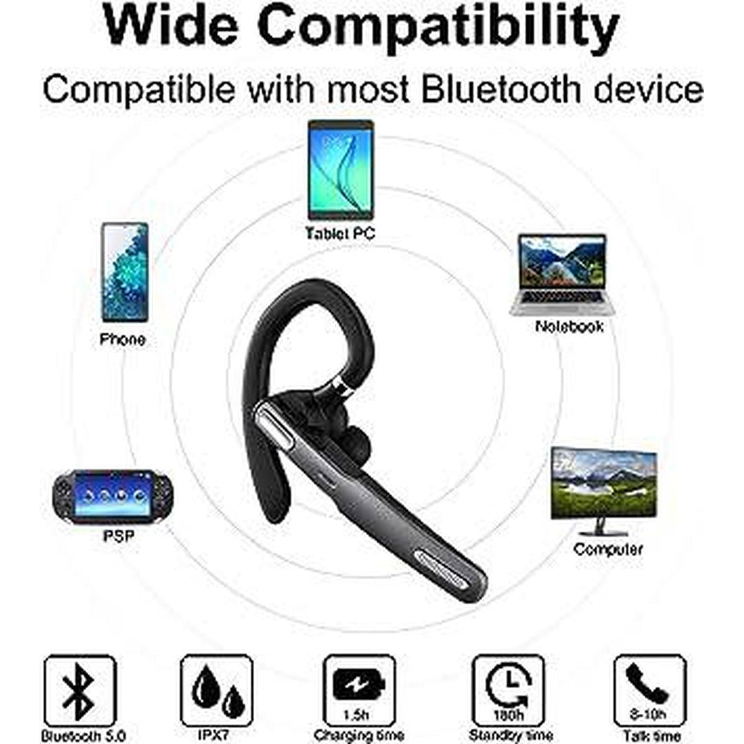 VoiceMate V5.0 Wireless Earpiece - DOKUTRONIX