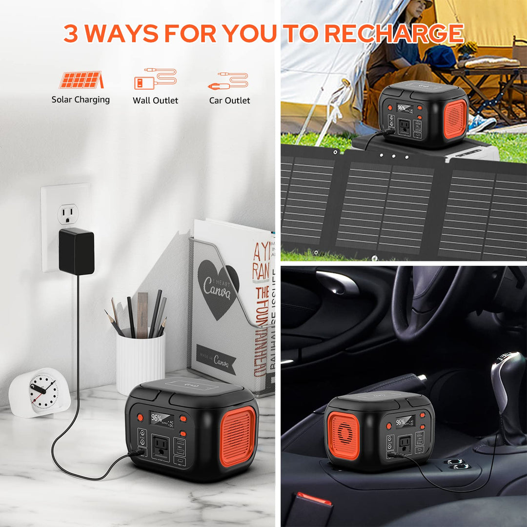 “SolarGo 97: Portable Power Hub for Adventure”