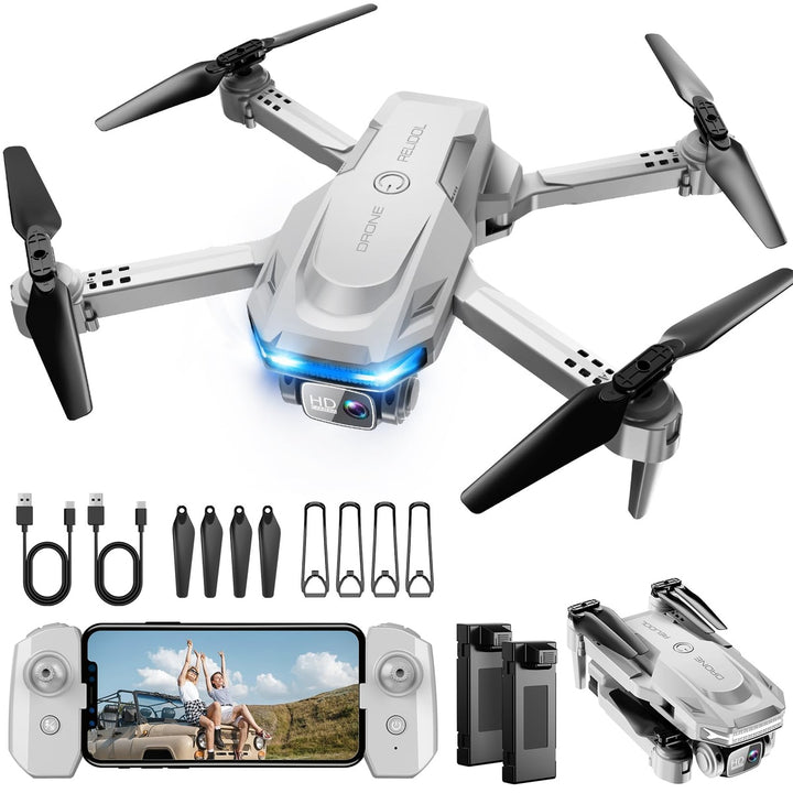 SkyMate 1080P Foldable Quadcopter with Gesture Control