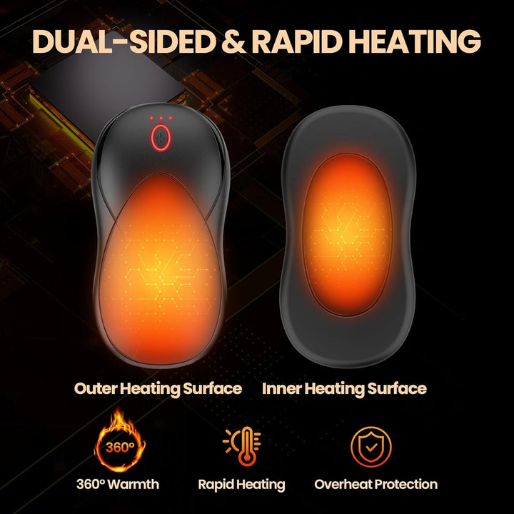 CozyGrip Rechargeable Hand Warmers - 2Pack