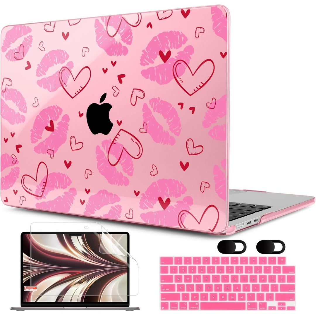 MEEgoodo Floral Hard Shell Case for MacBook Air 13