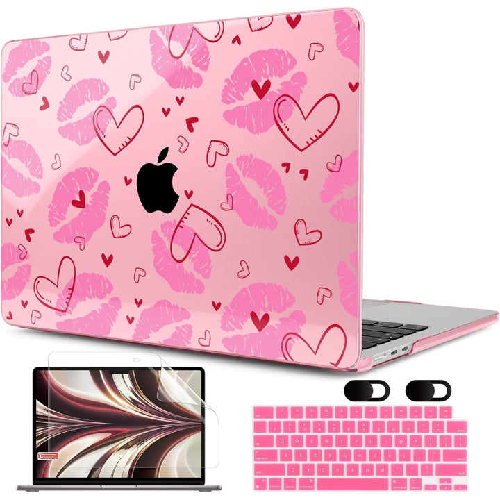 MEEgoodo Floral Hard Shell Case for MacBook Air 13