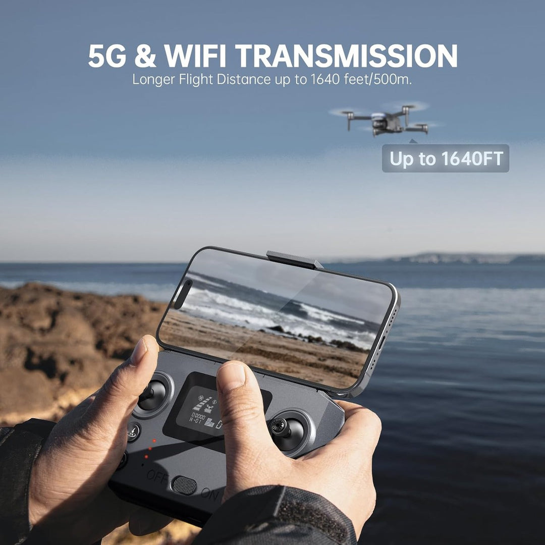 SkyMaster 4K: Lightweight GPS Drone for All