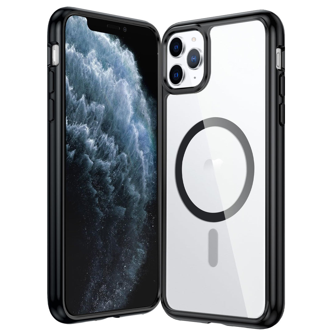 MaxGuard ClearShield: Magnetic Anti-Yellow iPhone Case