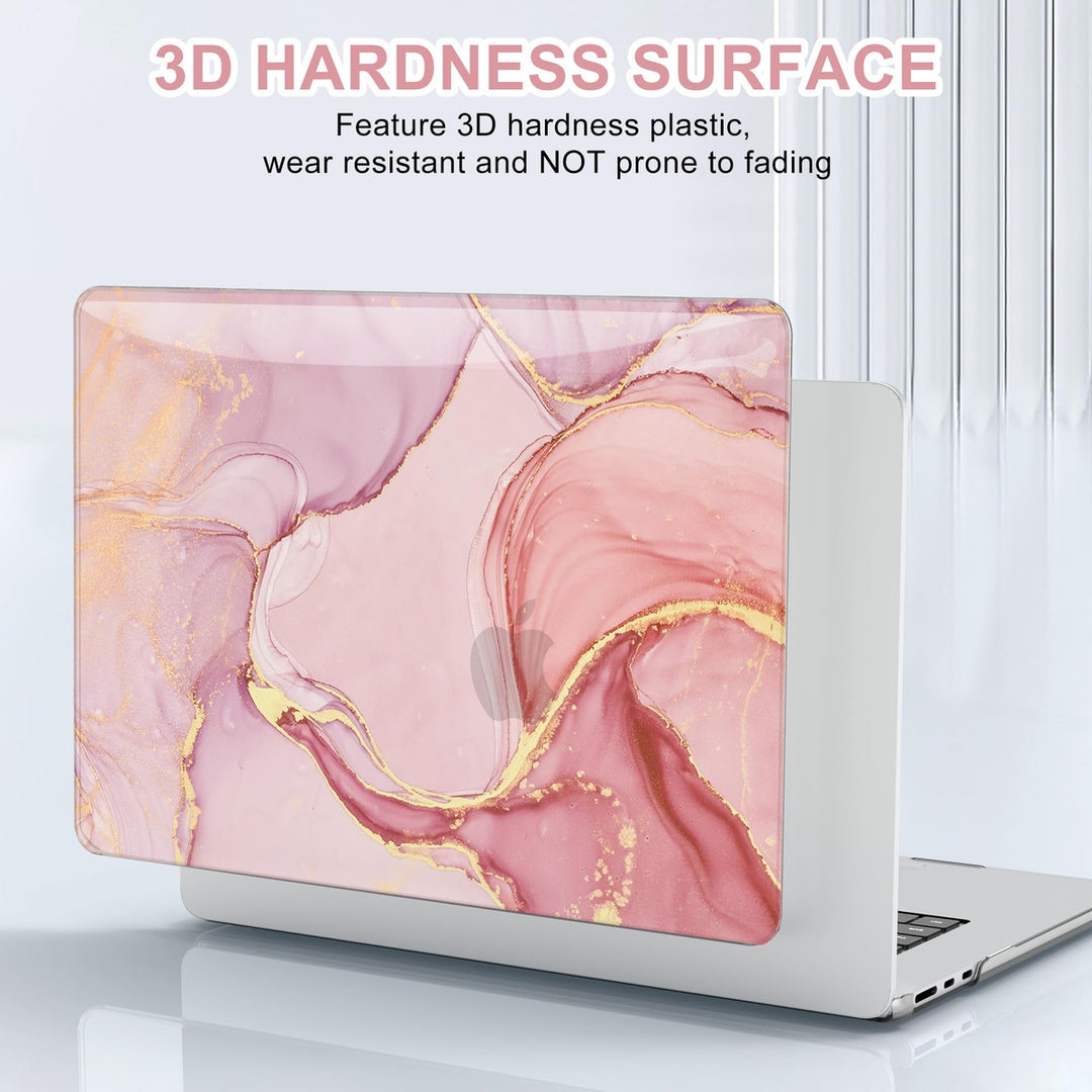 Purple Marble MacBook Air Shell & Accessory Set