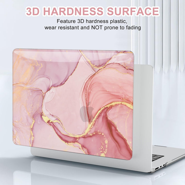 Purple Marble MacBook Air Shell & Accessory Set