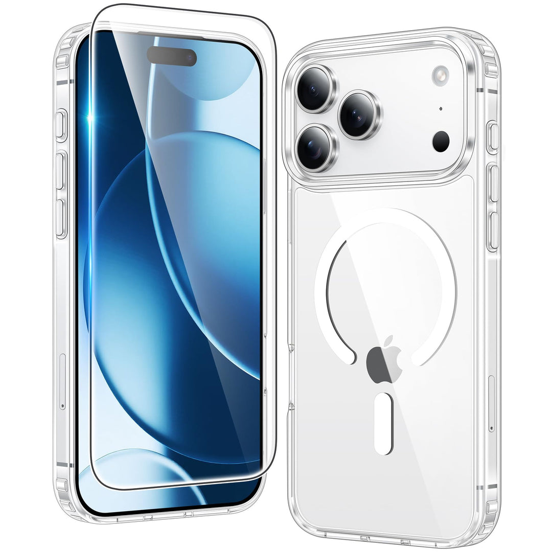 ClearShield Pro-Max Case: Slim, Magnetic, Shockproof - DOKUTRONIX