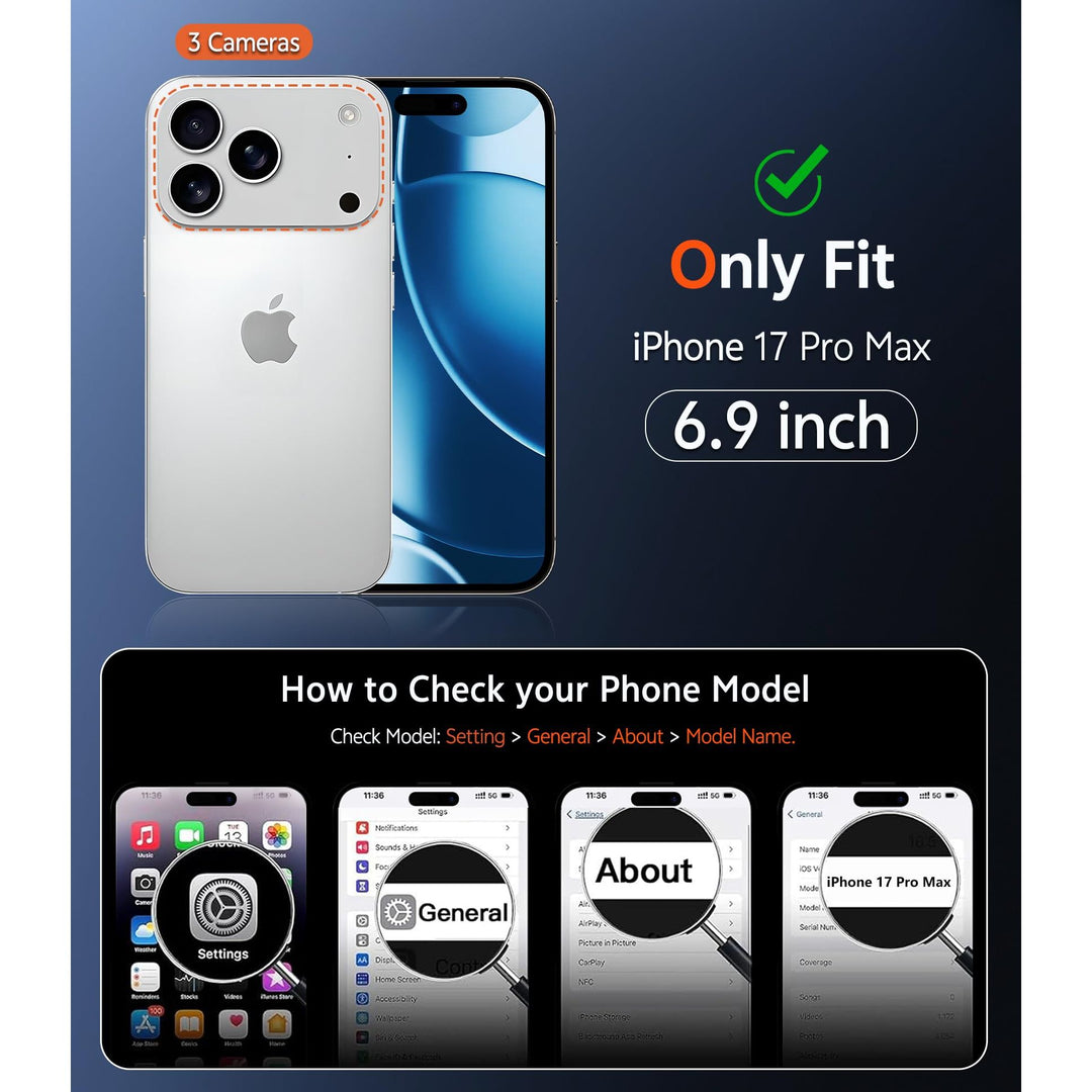 ClearShield Pro-Max Case: Slim, Magnetic, Shockproof - DOKUTRONIX
