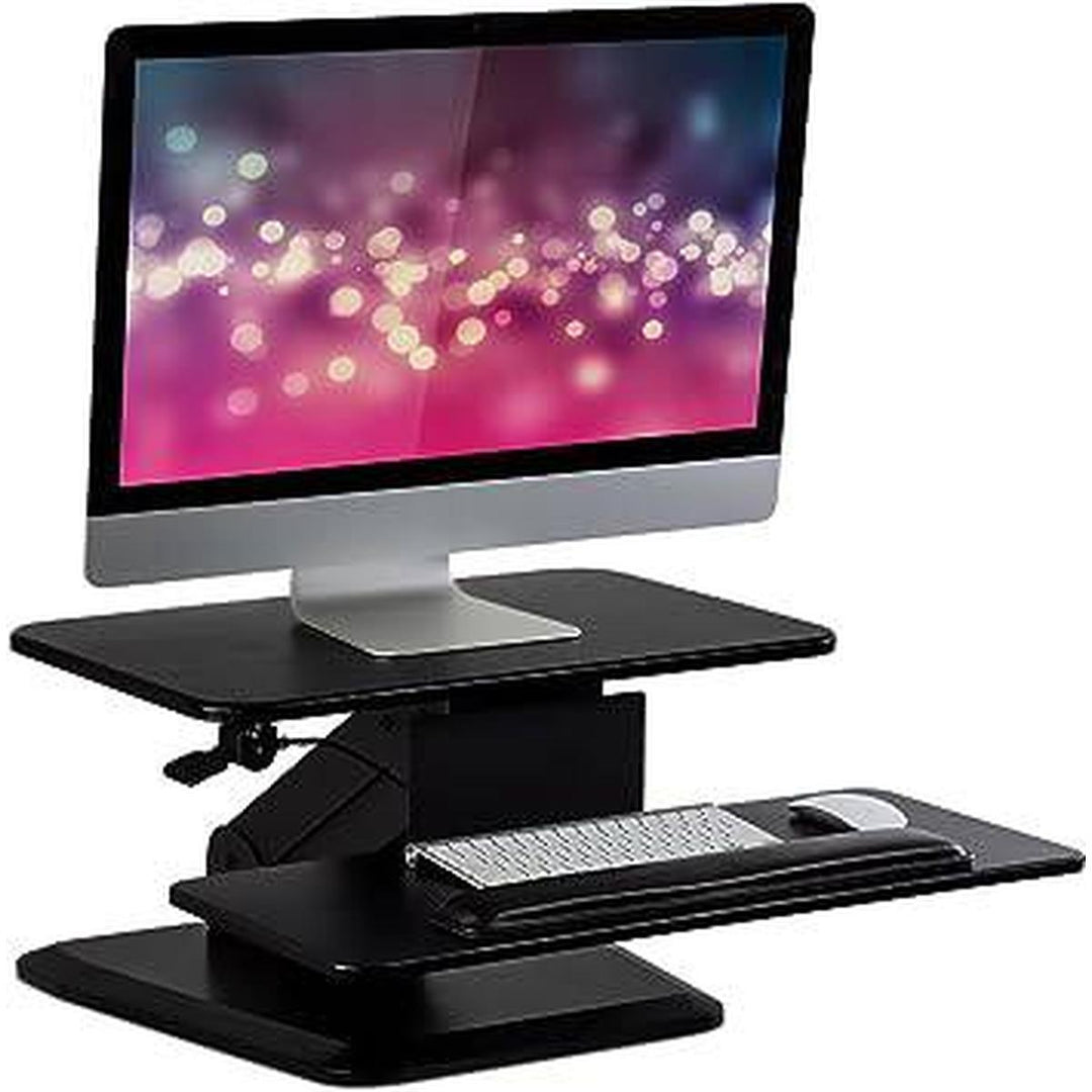 ErgoLift Adjustable Sit-Stand Desk Converter - DOKUTRONIX