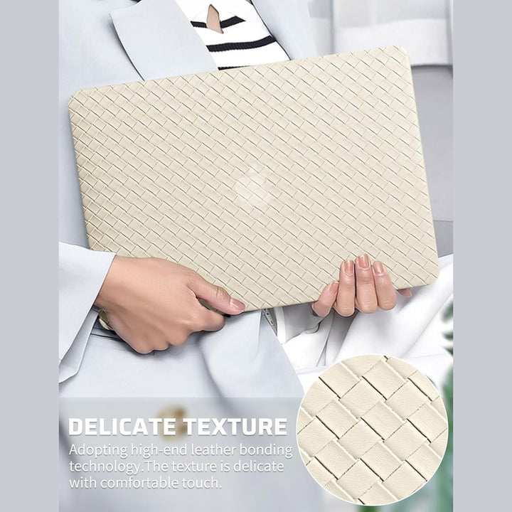Seorsok Elegant Leather MacBook Air Case - Beige