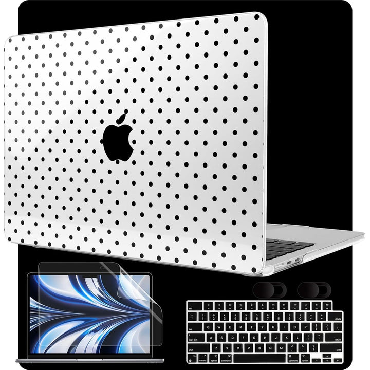 MEEgoodo Floral Hard Shell Case for MacBook Air 13