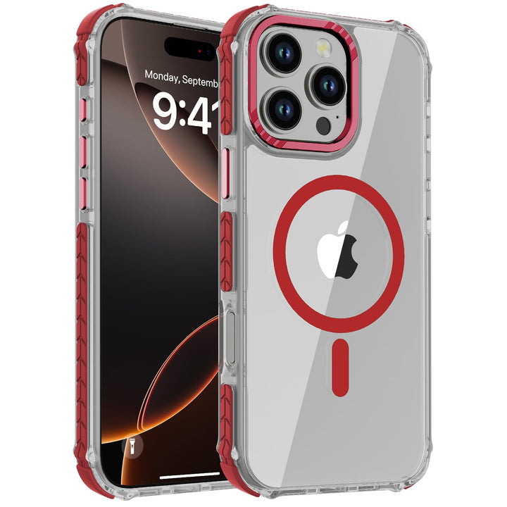 MagnoGuard Forest Red iPhone 17 Pro Max Case