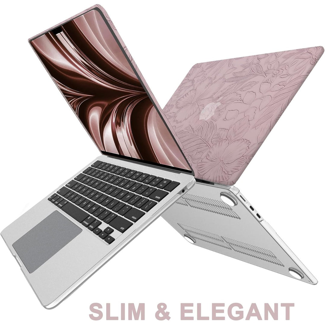 Floral Elegance MacBook Air 13.6 Case & Cover