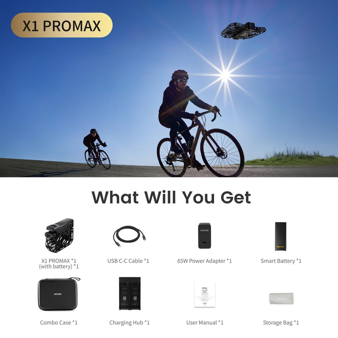 X1 PROMAX 8K Foldable Action Drone with Smart Modes