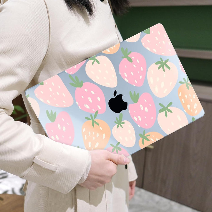 MEEgoodo Floral Hard Shell Case for MacBook Air 13