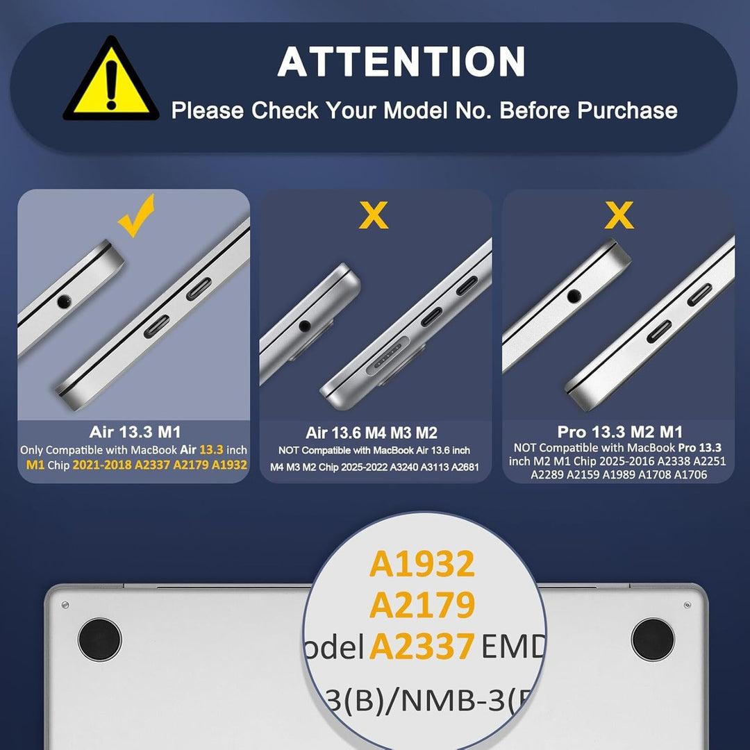 MOSISO MacBook Air 13 Case Combo