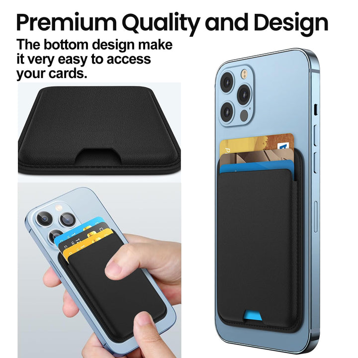 MagSafe Jet Wallet: Sleek Card Holder for iPhone - DOKUTRONIX