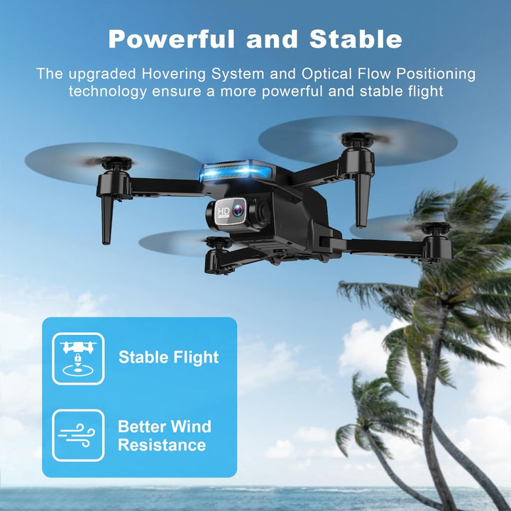 SkyMate 1080P Foldable Quadcopter with Gesture Control