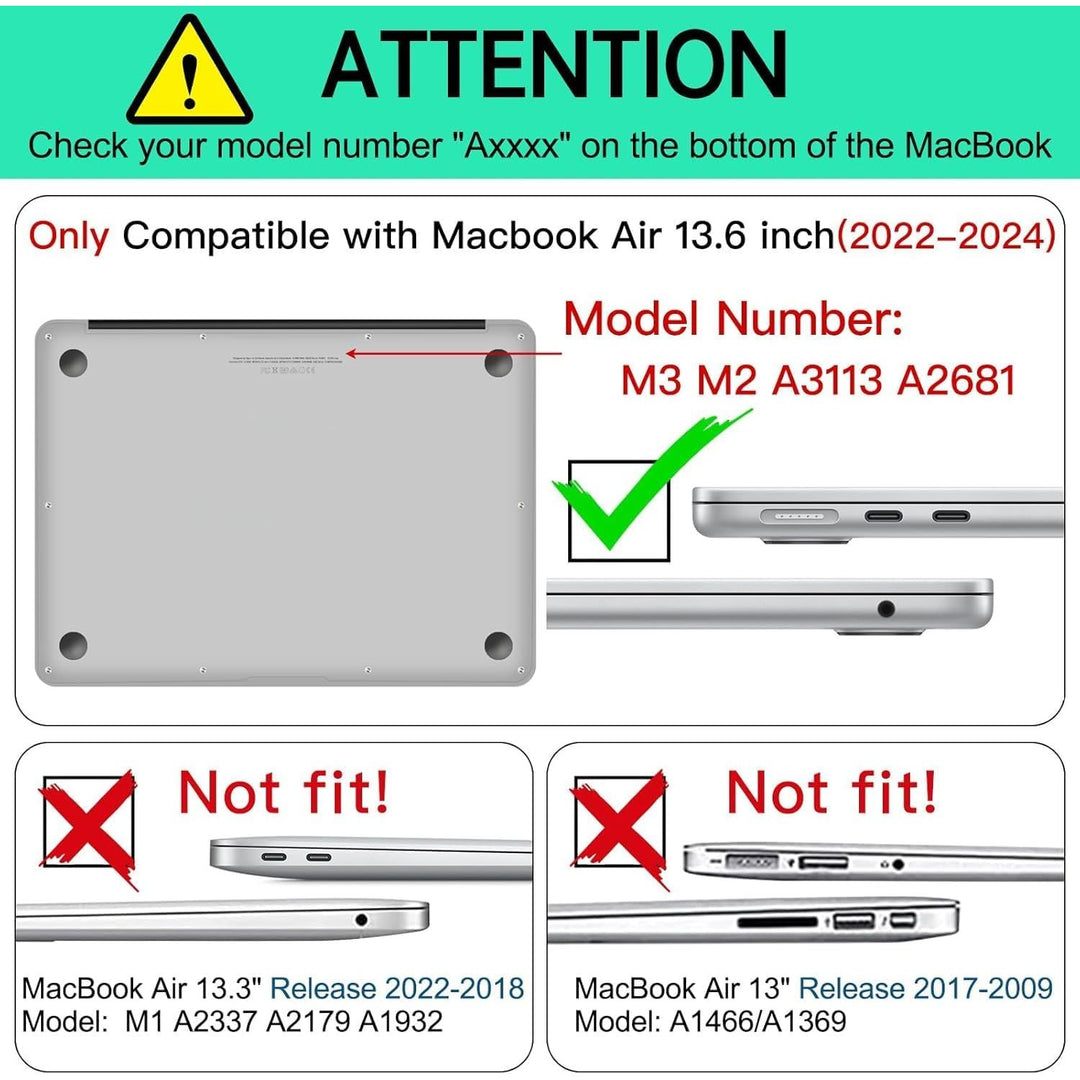 AirFlower Case+Protector for Mac Air 13
