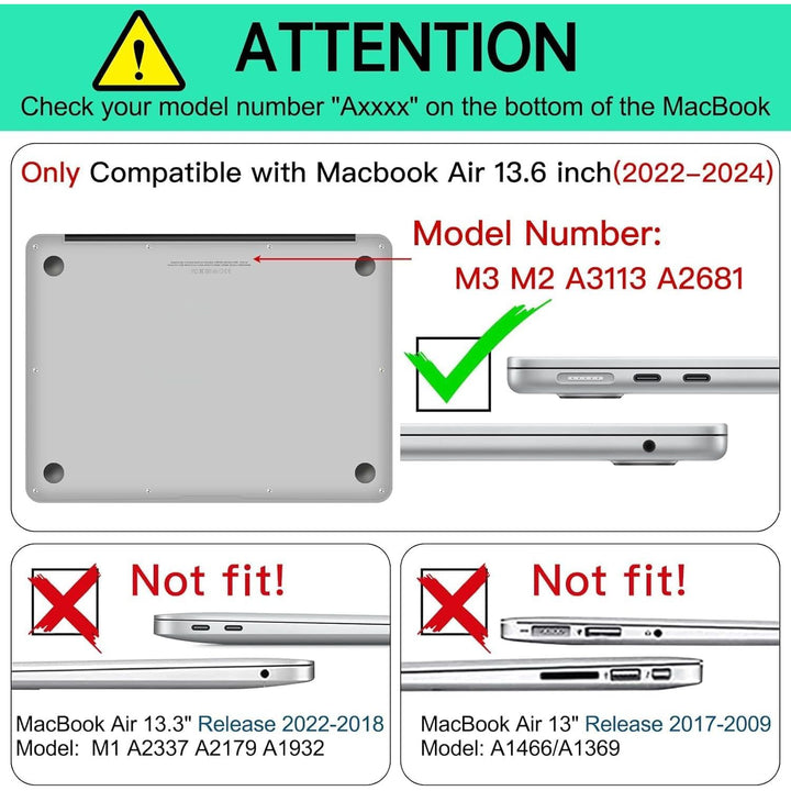 AirFlower Case+Protector for Mac Air 13