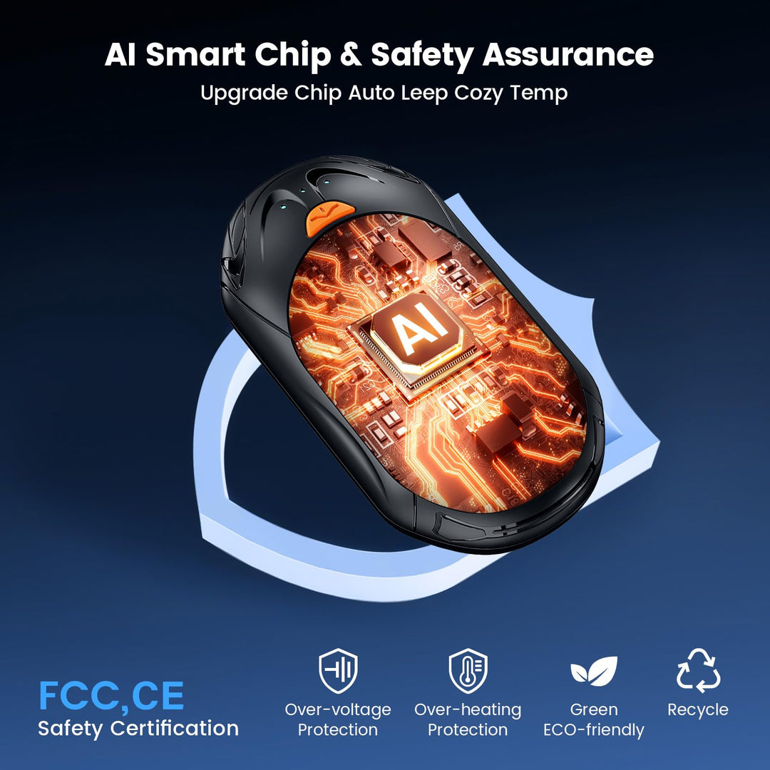 CozyPals: Rechargeable Hand Warmers Duo 6000mAh