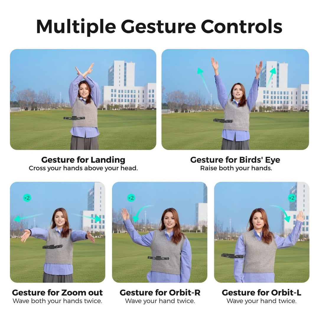 X1 CamFly Drone: Self-Flying, Foldable, Hands-Free