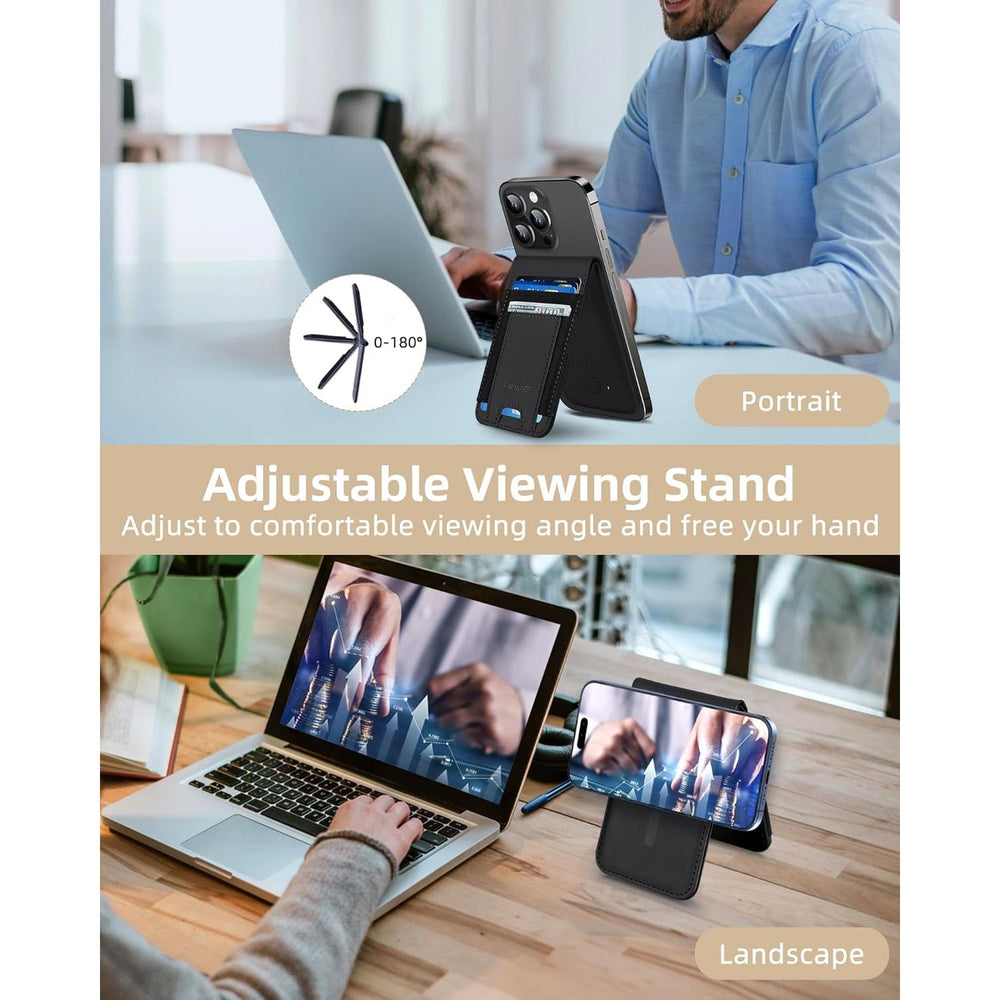 Mag-Safe Wallet Stand with Find My - DOKUTRONIX