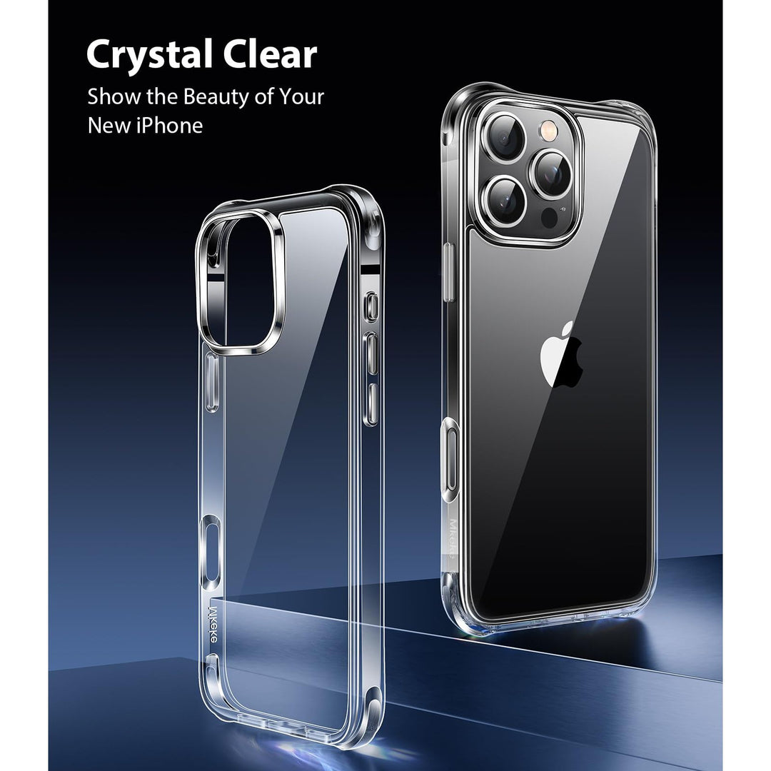 Mkeke Shield: Clear Military-Grade Case for iPhone 17