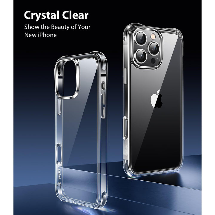 Mkeke Shield: Clear Military-Grade Case for iPhone 17