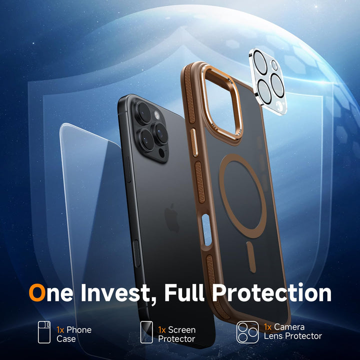 MagneFlex 3-in-1 iPhone 17 Pro Max Case - Red