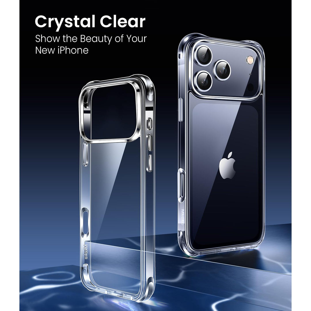 Mkeke Shield: Clear Military-Grade Case for iPhone 17