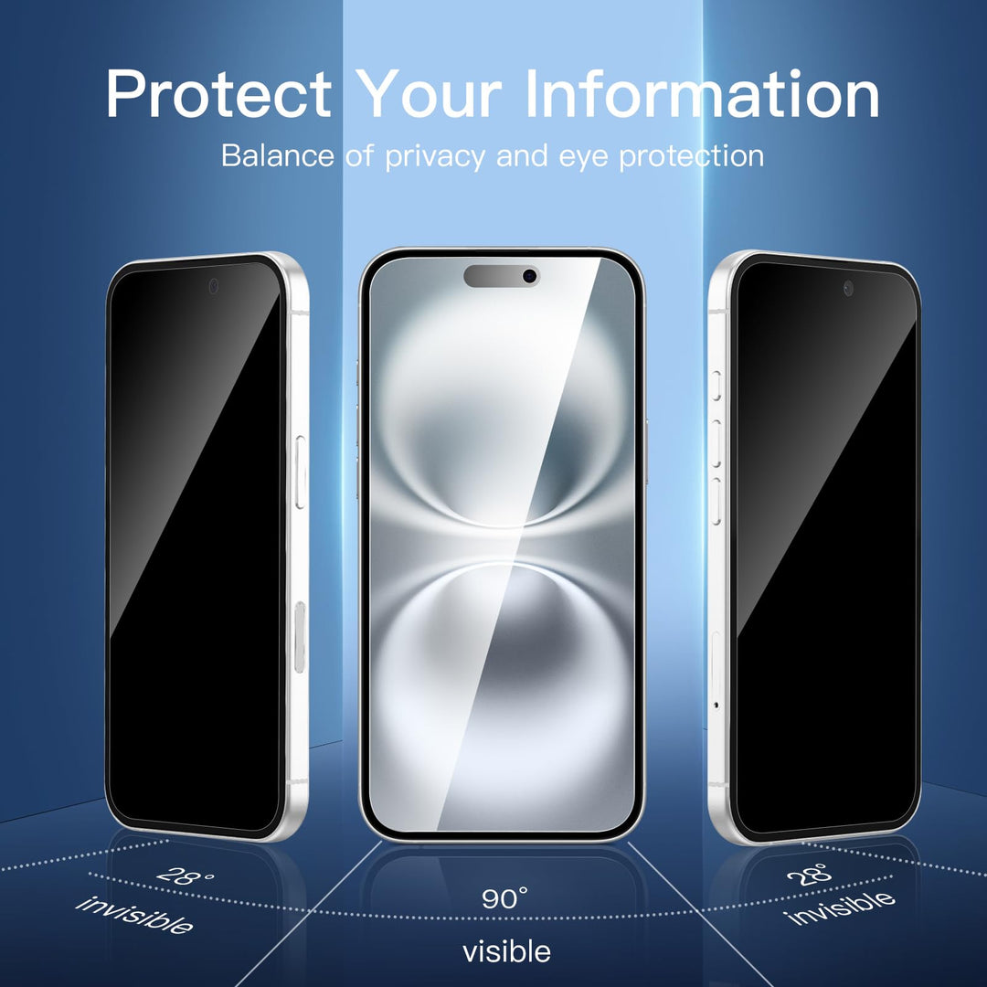 NEW'C Triple Shield: iPhone 16 Pro Protection Kit
